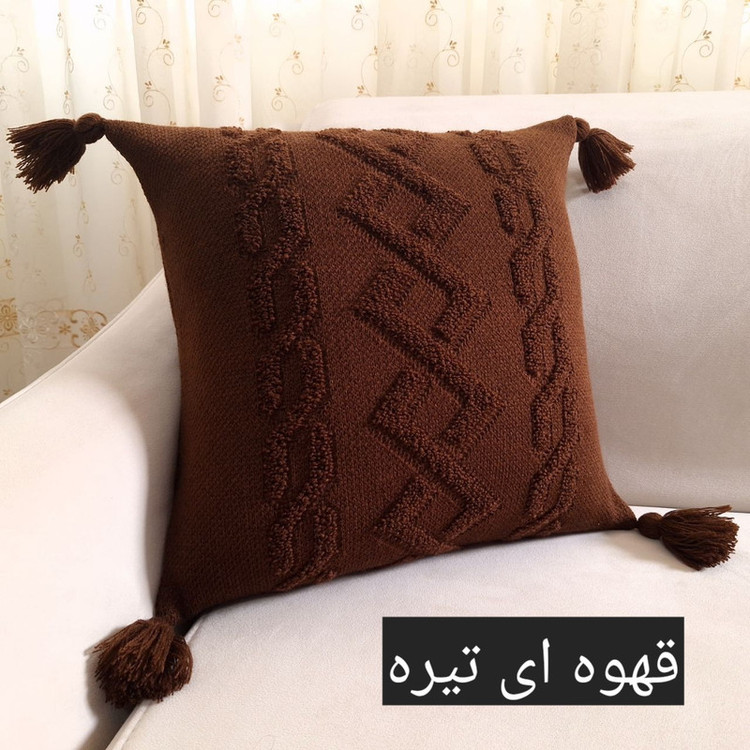 کاور کوسن مدل پانچدوزی ایران سایز 40×40 سانتی متر