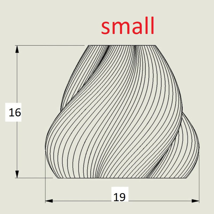 لوستر سقفی مدرن مدل خامه ای small 01