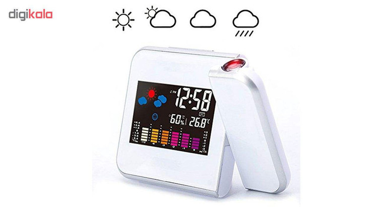 ساعت پروژکتوری رومیزی مدل DS-8190