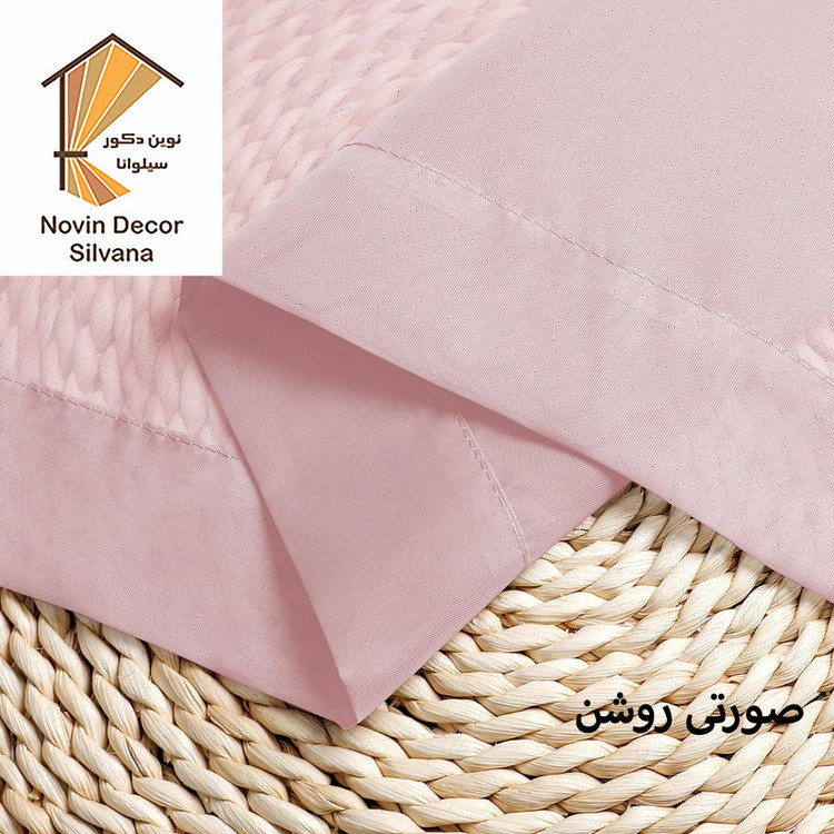 پرده نوین دکور سیلوانا مدل حریر Silvana23 سایز 230 × 140 سانتی متر