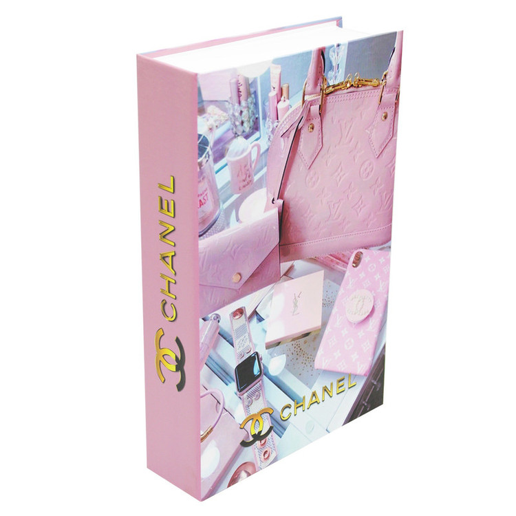 جعبه دکوری مدل کتاب دکوراتیو کد VUG DR PNK 510 مجموعه پنج عددی