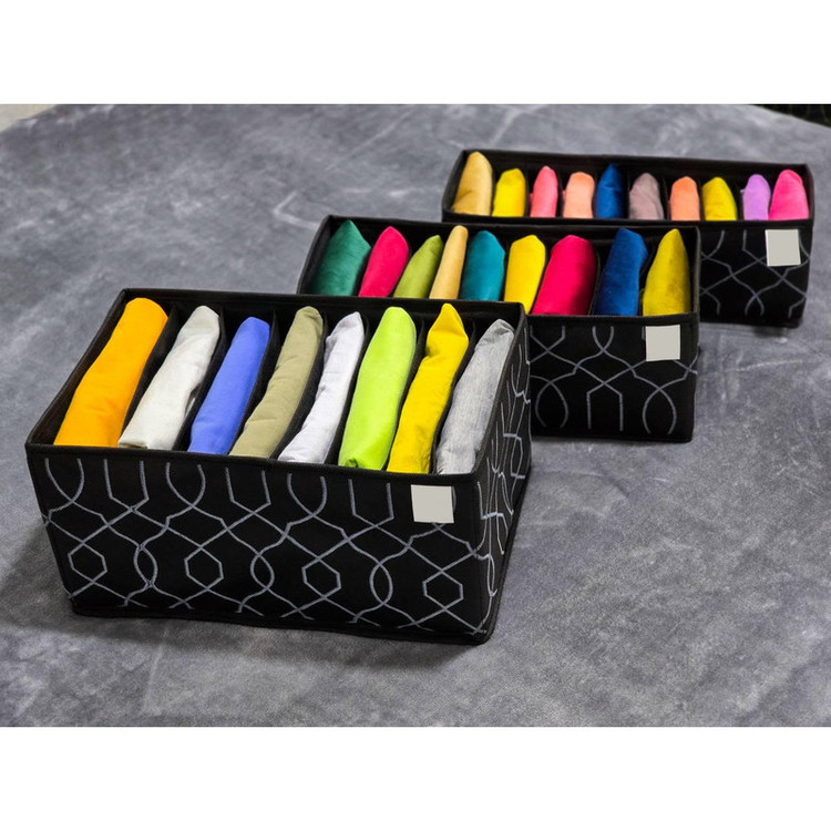 ارگانایزر لباس لیلیوم مدل دیواره دار کد Large 4 بسته 4 عددی