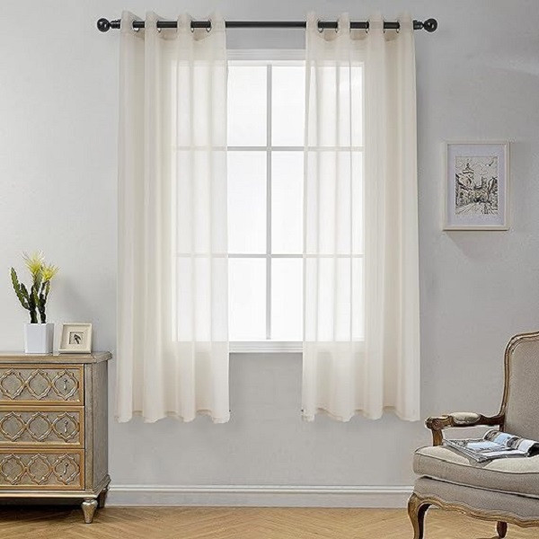 پرده تیکو دکو مدل حریر کلاسیک سایز 140x230 سانتی متر