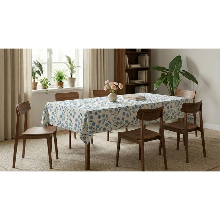رومیزی مدل دشت شکوفه طرح ترک کد T.120 سایز 220x140 سانتیمتر
