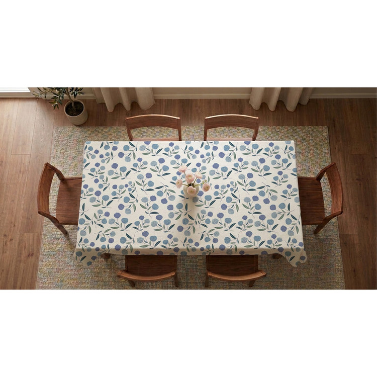 رومیزی مدل دشت شکوفه طرح ترک کد T.120 سایز 220x140 سانتیمتر