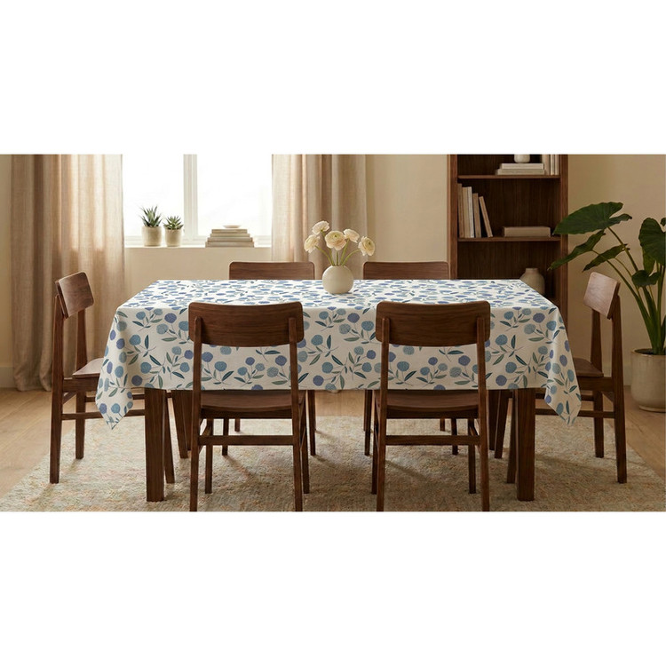 رومیزی مدل دشت شکوفه طرح ترک کد T.120 سایز 220x140 سانتیمتر