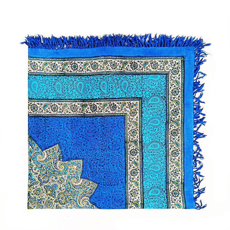 رومیزی قلمکار مدل ترنج سلطانی