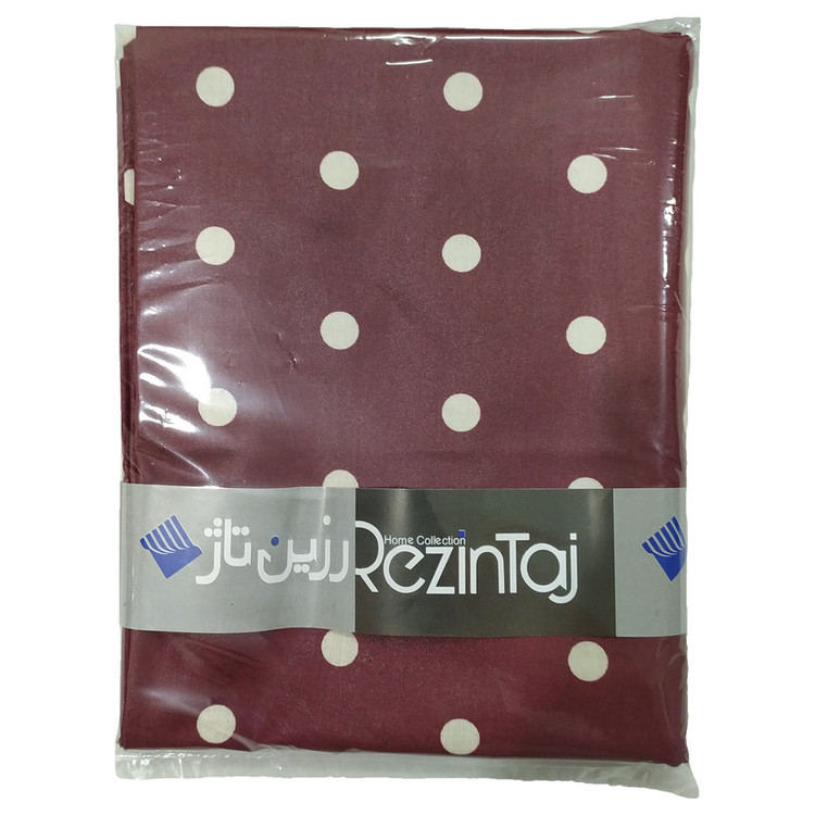 رومیزی رزین تاژ طرح خالدار مدل مربع کد 140