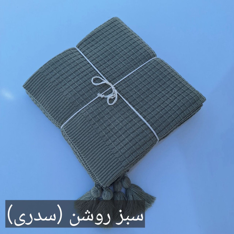 شال مبل و تخت مدل بیسکویتی سایز 150×300 سانتی متر