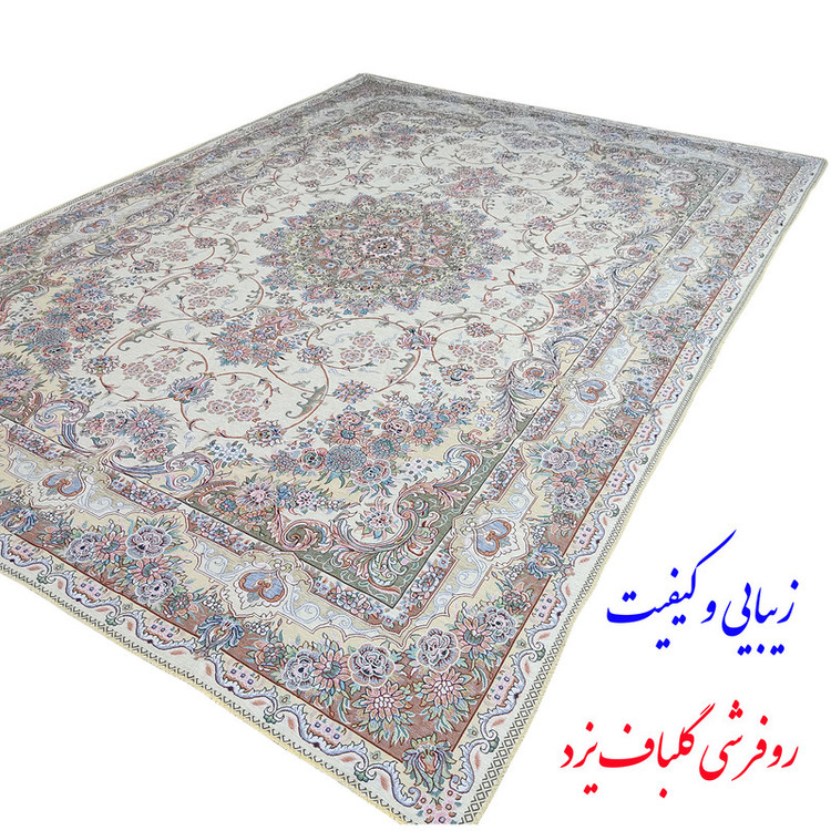روفرشی گلباف یزد مدل گل رز کد 100K
