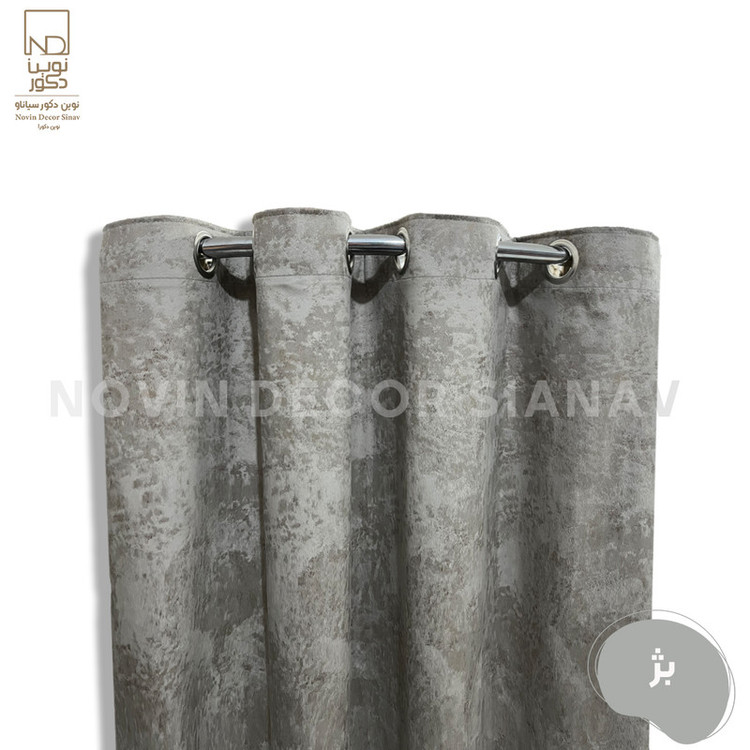 پرده نوین دکور سیاناو مدل مخمل پتینه سزار 1 _ 28 سایز 280x140 سانتیمتر
