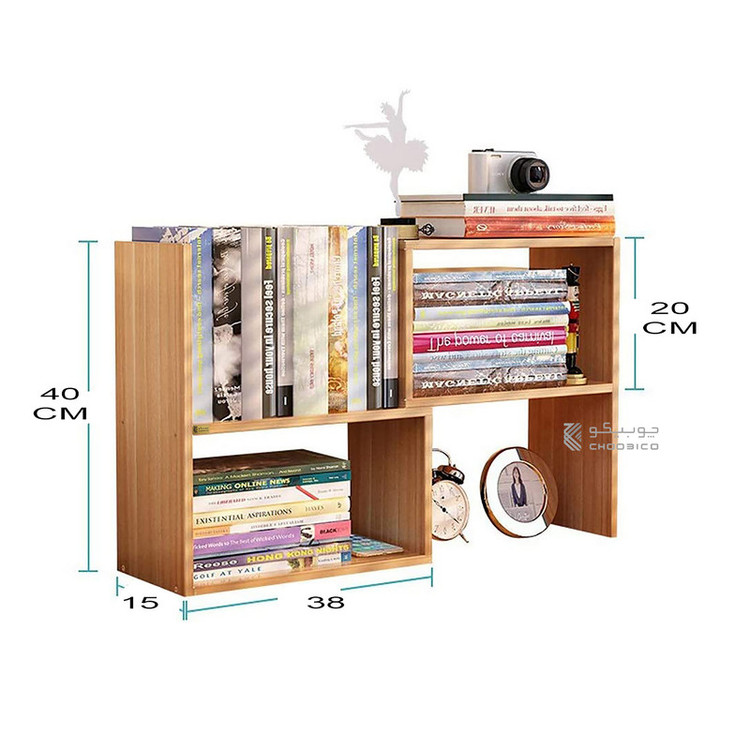 کتابخانه رومیزی چوبیکو مدل bookSelf1