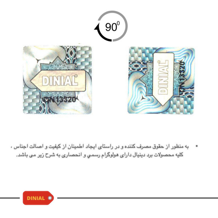 شلف دیواری دینیال مدل مثلثی کد DN4015 مجموعه سه عددی