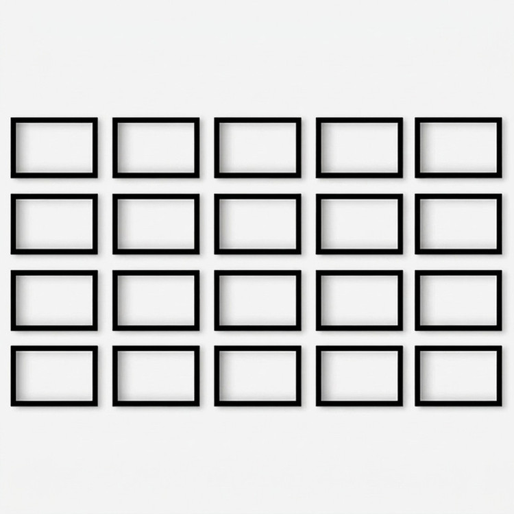 قاب عکس بکلیت مدل 16x21-215 مجموعه 20 عددی