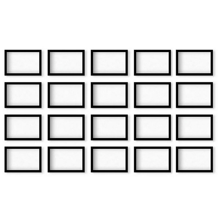 قاب عکس بکلیت مدل 16x21-215 مجموعه 20 عددی