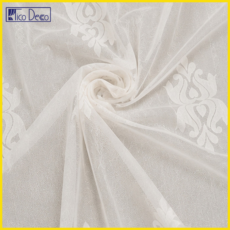 پرده تیکو دکو مدل دوخت ساده تور راشل کادکا طرح ونوس دالبوردار سایز 280 × 400 سانتیمتر