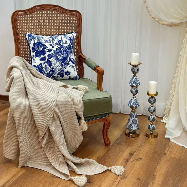 شال مبل و تخت مدل کلاسیک سایز 175×140 سانتی متر