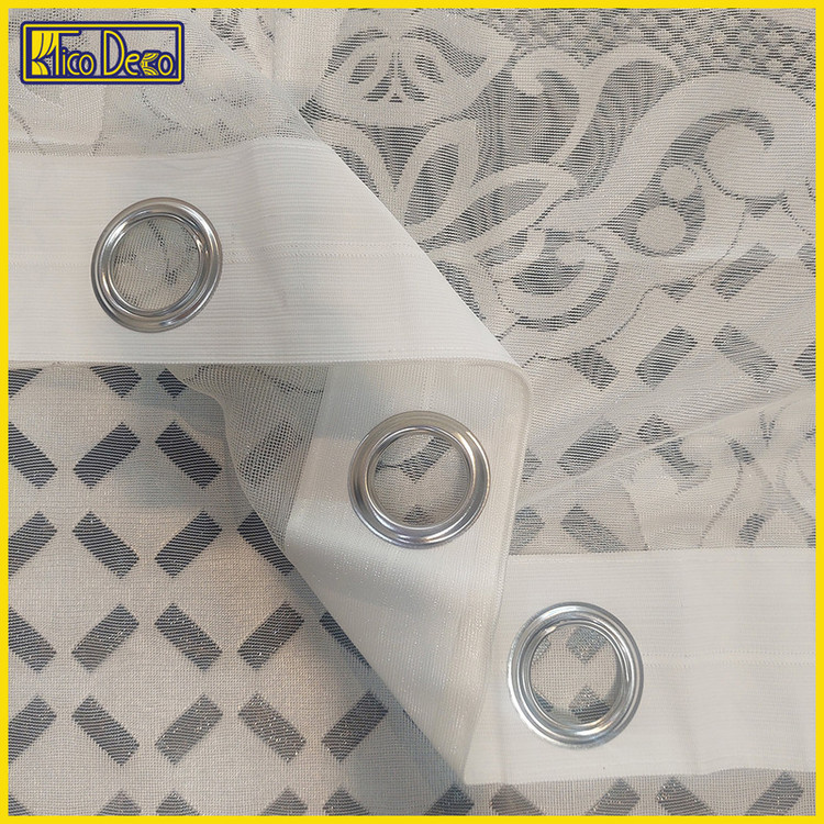 پرده پانچ تیکو دکو مدل تور راشل کادکا طرح ونوس دالبوردار سایز 280 × 140 سانتیمتر مجموعه 2 عددی