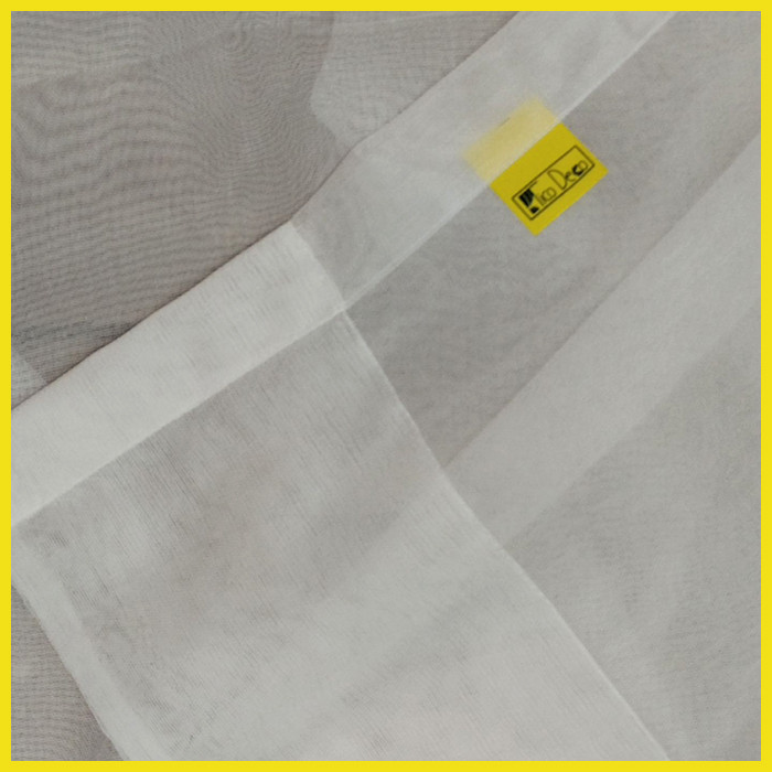 پرده تیکو دکو مدل کتان تور دوخت ساده سایز 280x400 سانتیمتر