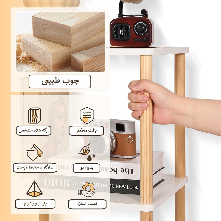 جاکفشی سه طبقه مدل SR-3