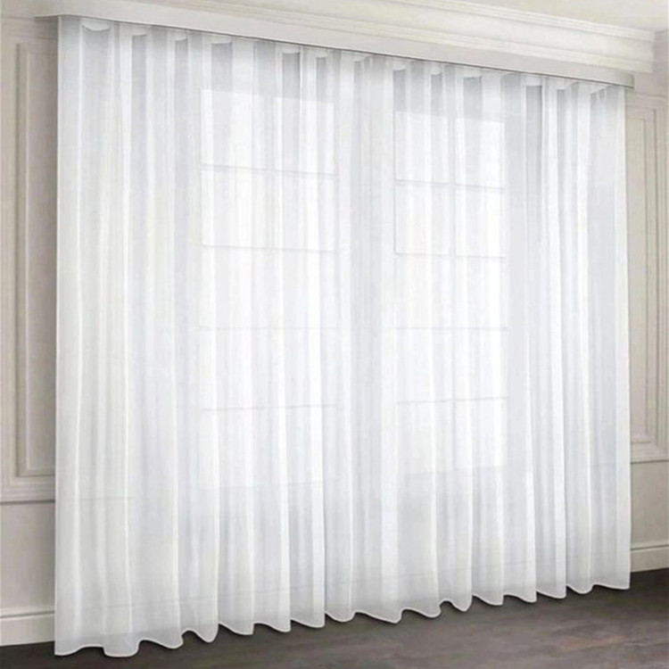 پرده مدل حریر ساده مینیمال سایز 275 × 730 سانتیمتر