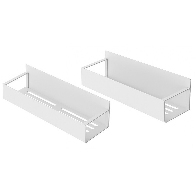 شلف دیواری لازا مدل مگنتی کد KT-MS-09 مجموعه 2 عددی