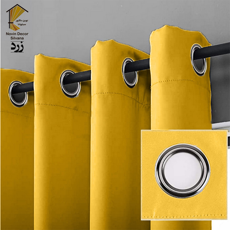 پرده نوین دکور سیلوانا مدل لاکچری 3 سایز 280 × 300 سانتی متر