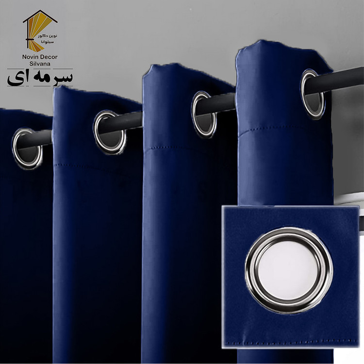 پرده نوین دکور سیلوانا مدل لاکچری 3 سایز 280 × 300 سانتی متر