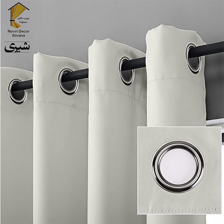 پرده نوین دکور سیلوانا مدل لاکچری 3 سایز 280 × 300 سانتی متر