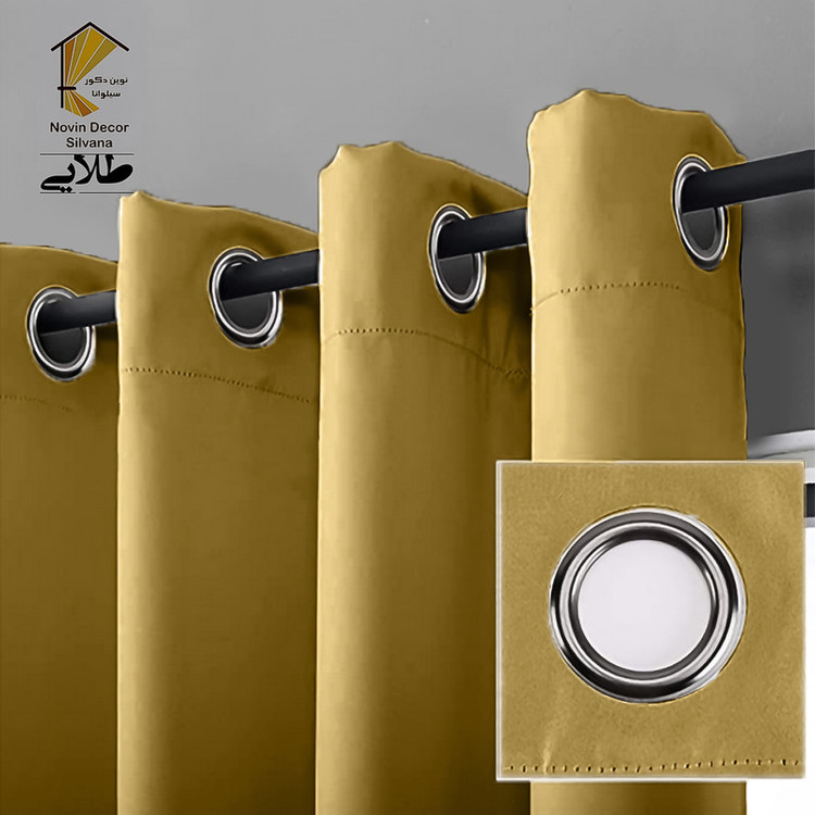 پرده نوین دکور سیلوانا مدل لاکچری 3 سایز 280 × 300 سانتی متر