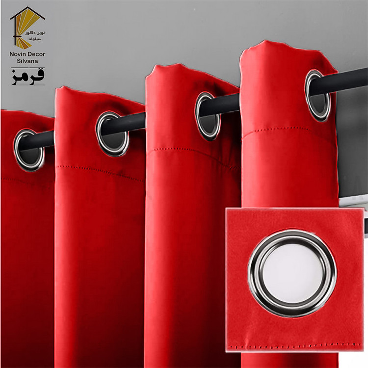 پرده نوین دکور سیلوانا مدل لاکچری 3 سایز 280 × 300 سانتی متر