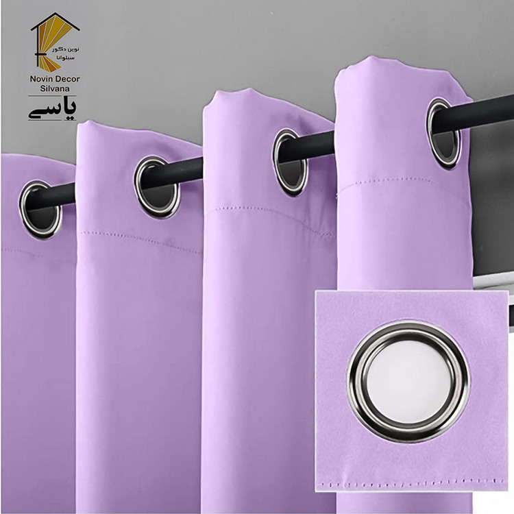 پرده نوین دکور سیلوانا مدل لاکچری 3 سایز 280 × 300 سانتی متر