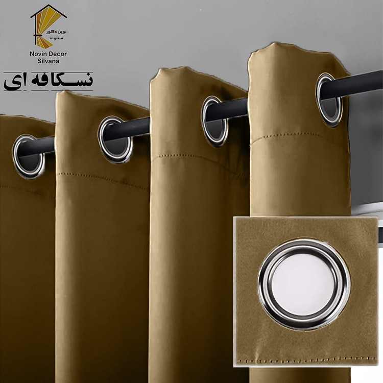 پرده نوین دکور سیلوانا مدل لاکچری 3 سایز 280 × 300 سانتی متر