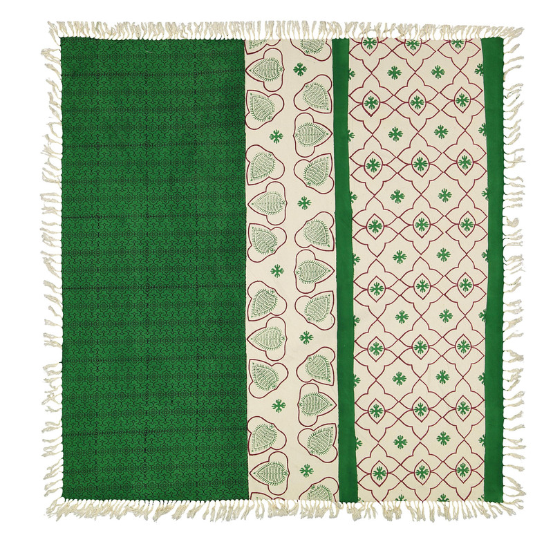 رومیزی بومی مدل 05 سایز 100x95 سانتی‌متر