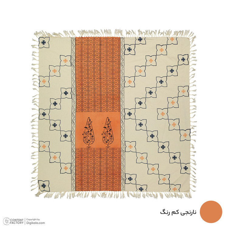 رومیزی بومی مدل 04 سایز 98x98 سانتیمتر