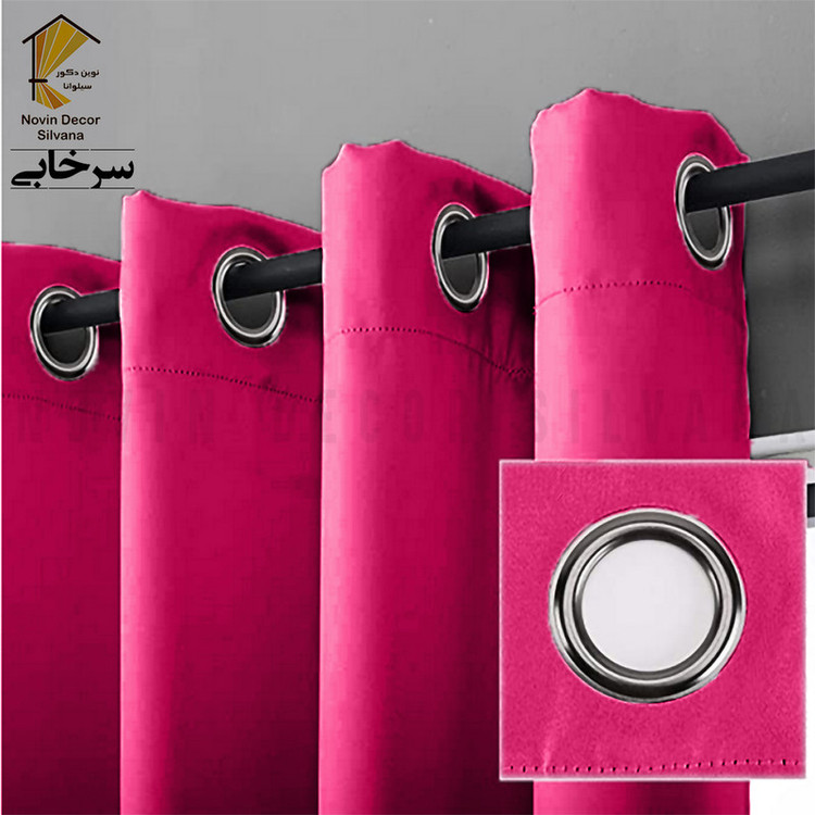 پرده نوین دکور سیلوانا مدل کتان کد 230 1 سایز 230 × 140 سانتی متر