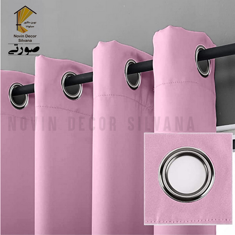 پرده نوین دکور سیلوانا مدل کتان کد 230 1 سایز 230 × 140 سانتی متر