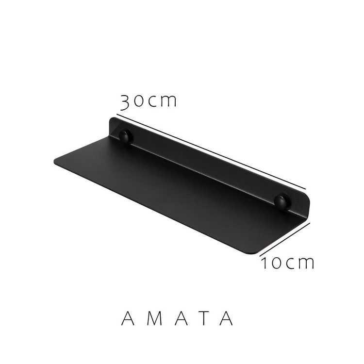 شلف دیواری مصنوعات فلزی آماتا 313 مدل AMATA006.3PACK مجموعه سه عددی