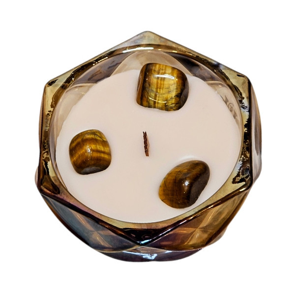 شمع معطر شینوا مدل چشم ببر