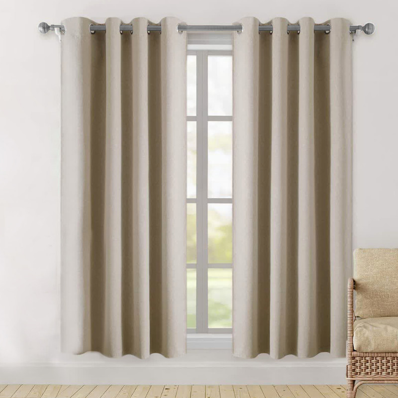 پرده تیکو دکو مدل ساتژ گاواردین سایز 140x230 سانتی متر