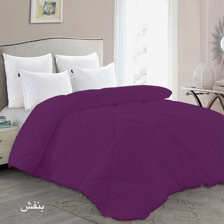 لحاف لایت میکرو راشا یک نفره سایز 215×155سانتی متر