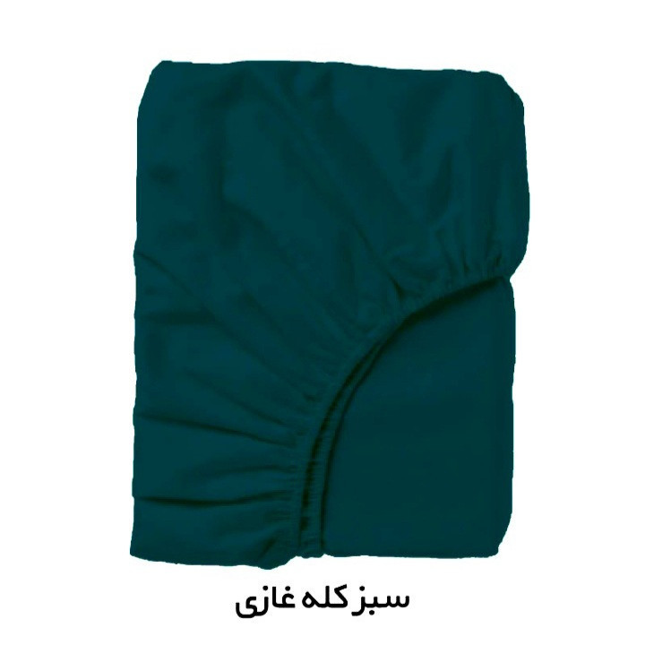 سرویس ملحفه مدل کشدوز میکروفایبر کد 90 یک نفره دو تکه