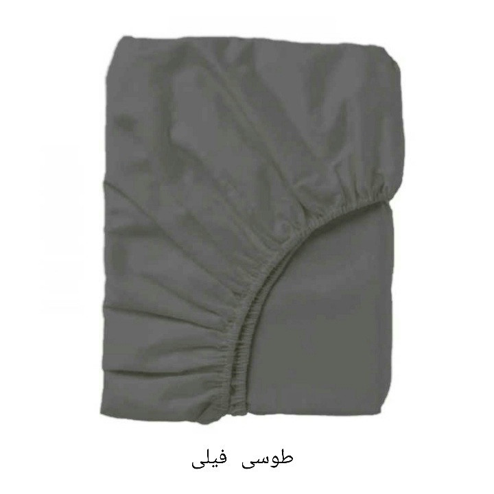 سرویس ملحفه مدل کشدوز میکروفایبر کد 90 یک نفره دو تکه