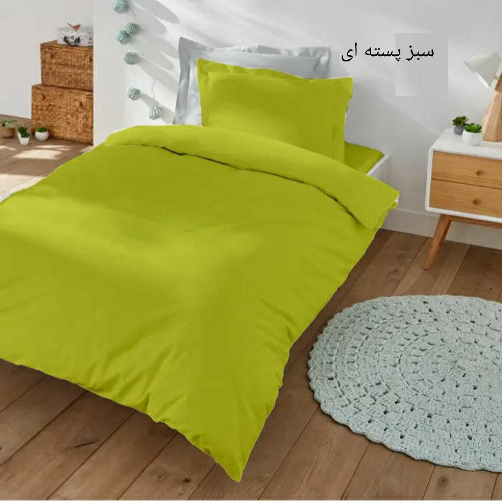 سرویس روتختی مدل میکروفایبر کد 90 یک نفره چهار تکه