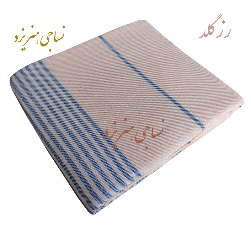 شمد دو نفره نساجی دُر هنر یزد مدل خطی رهام سایز 240x210 سانتیمتر