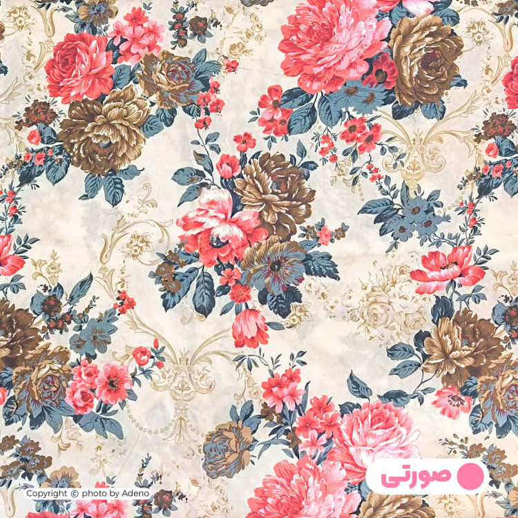 ملحفه تشک مهمان آدنو مدل آلاله کد CH78 سایز 90x190 سانتی متر