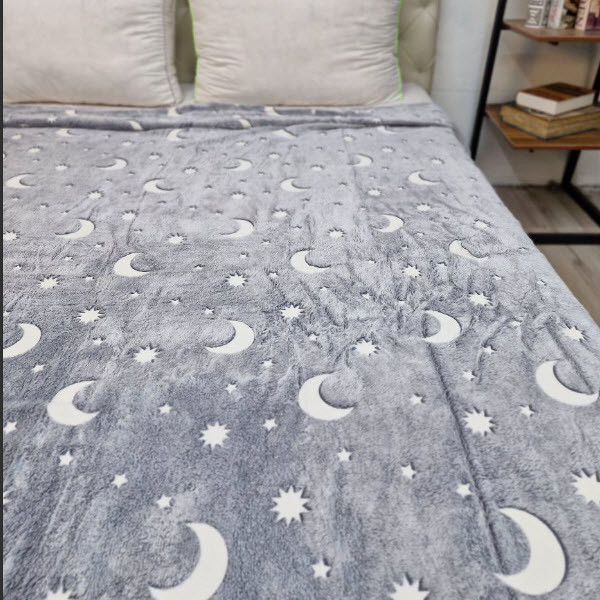 پتو مسافرتی مدل شب نما آسمان سایز 185x145 سانتی متر