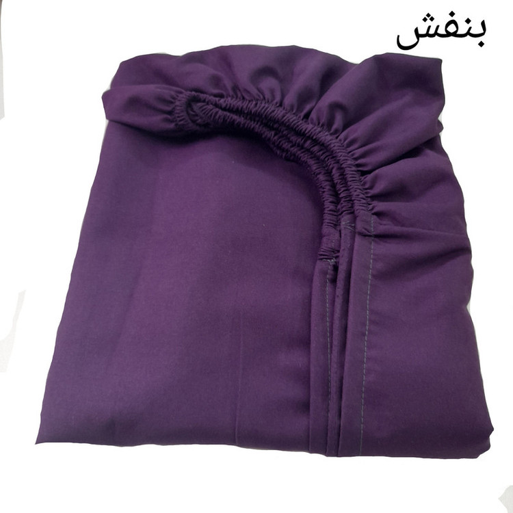 سرویس ملحفه مدل میکروفایبر نیکیا کد 100 یک نفره دو تکه