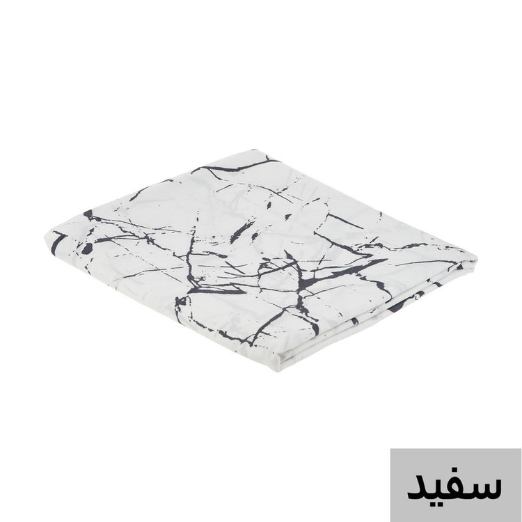 سرویس ملحفه آرین مدل مرمر کد Ar90 یک نفره 2 تکه