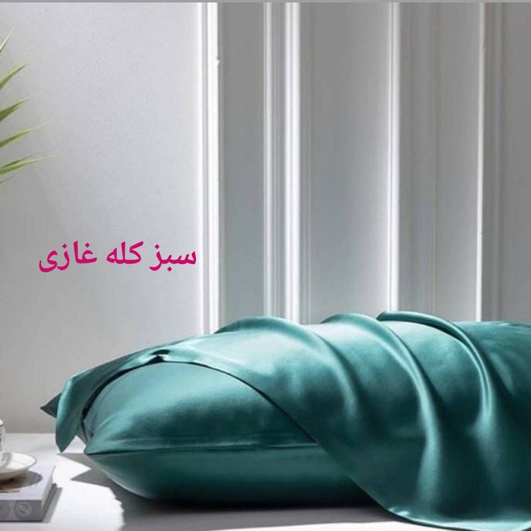 رو بالشتی ملولِی مدل ساتن ابریشم پرو